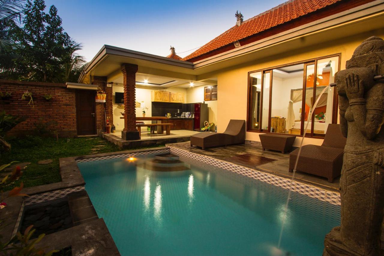 Ubud Suarga Private Pool Villa Bagian luar foto