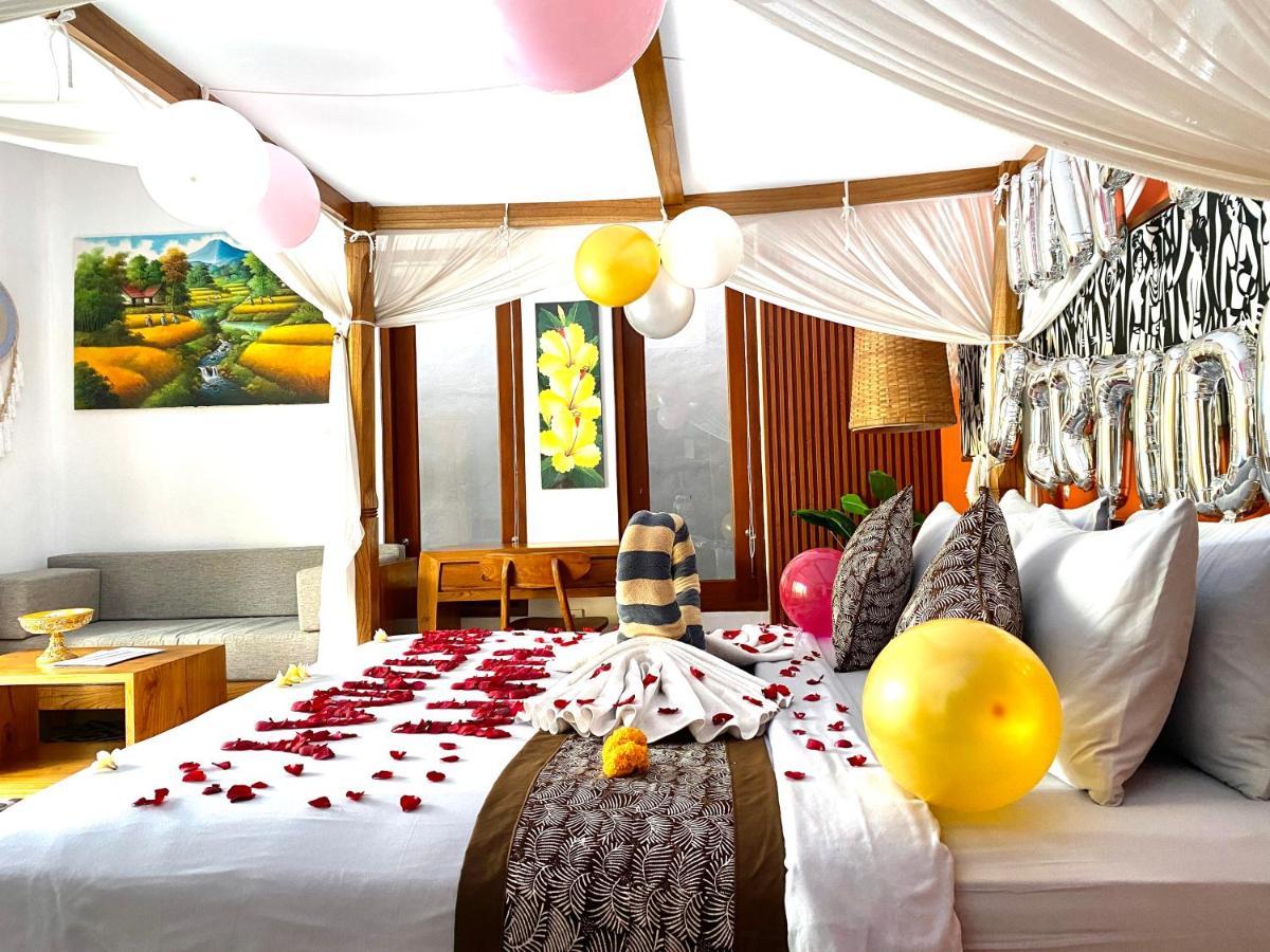 Ubud Suarga Private Pool Villa Bagian luar foto