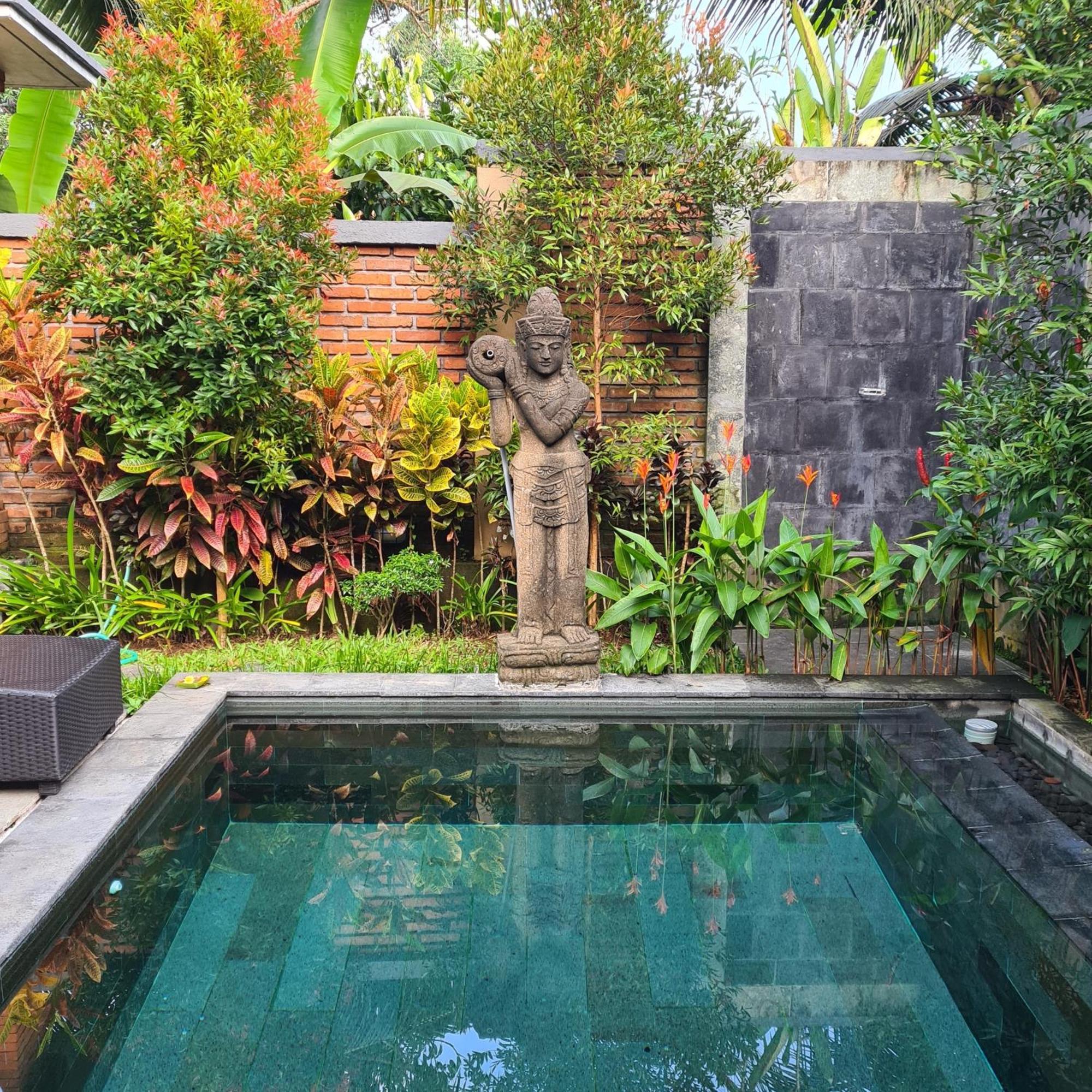 Ubud Suarga Private Pool Villa Bagian luar foto