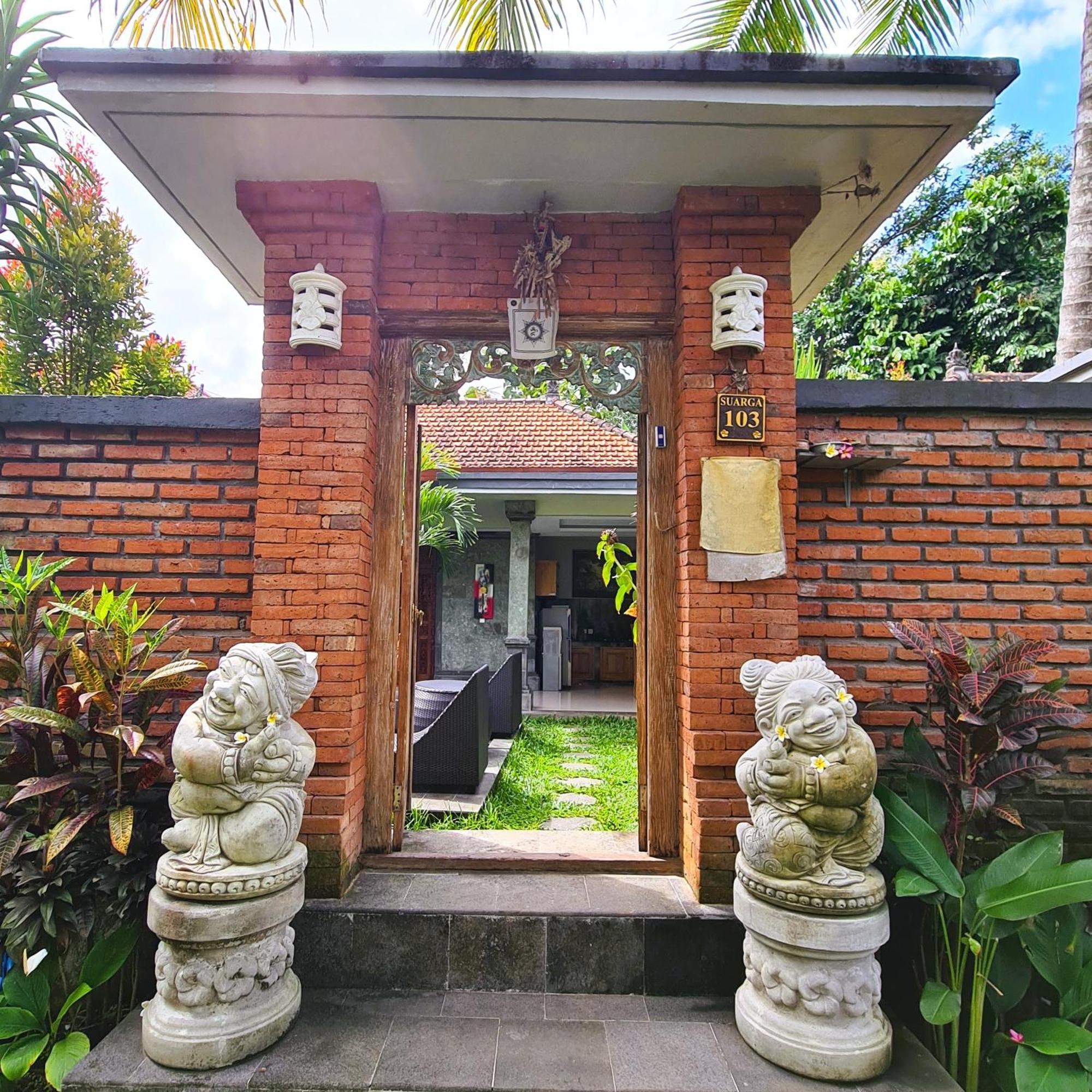 Ubud Suarga Private Pool Villa Bagian luar foto